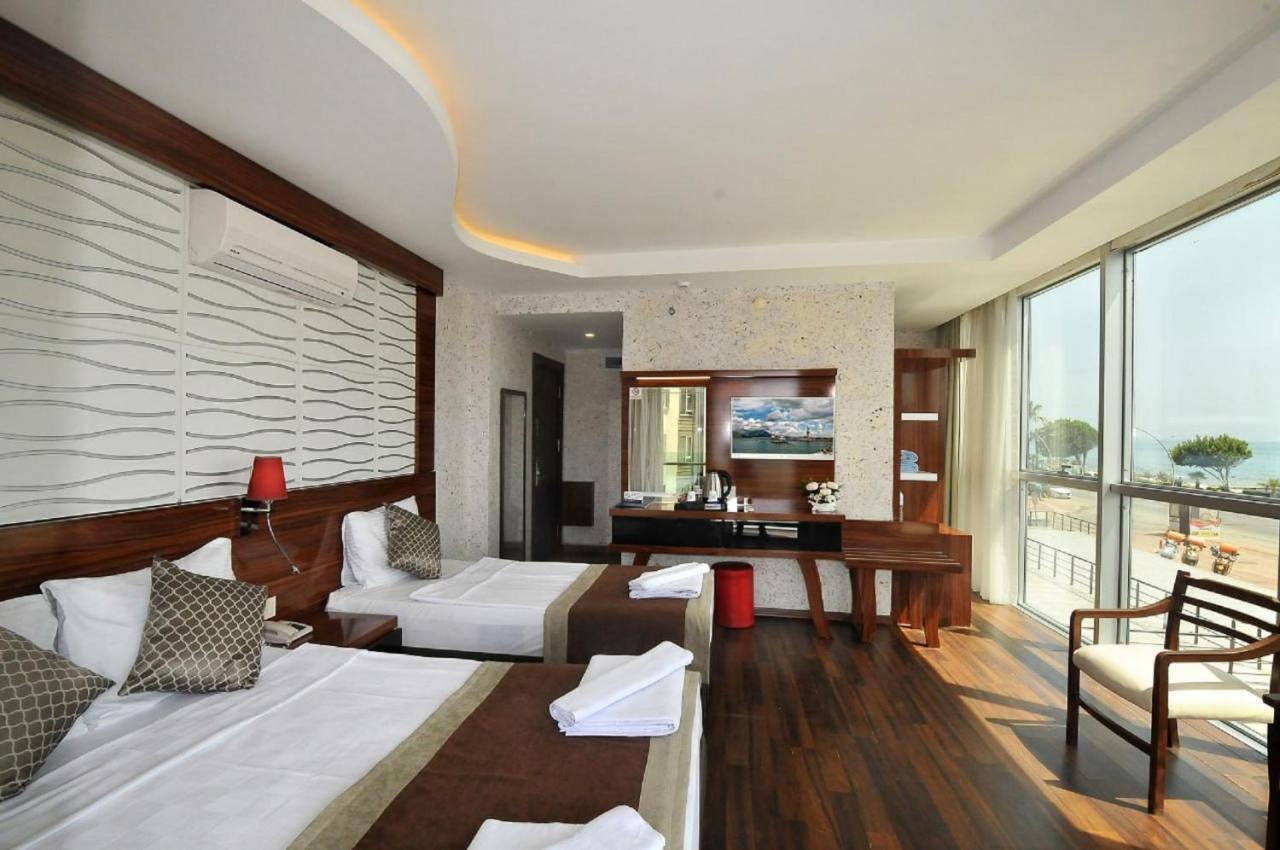 Uk Blue Coast Hotel (Adults Only) Алания Экстерьер фото