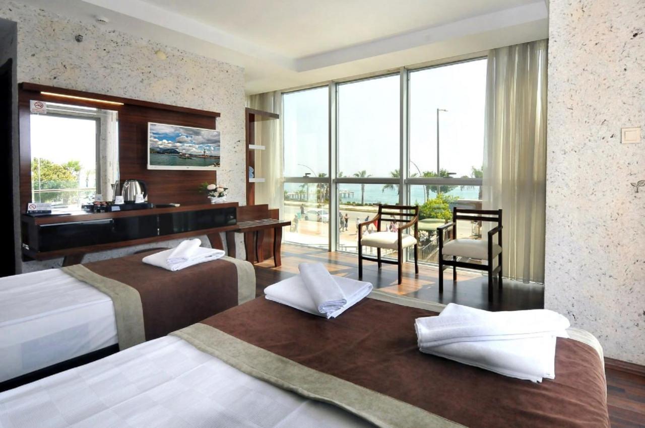 Uk Blue Coast Hotel (Adults Only) Алания Экстерьер фото