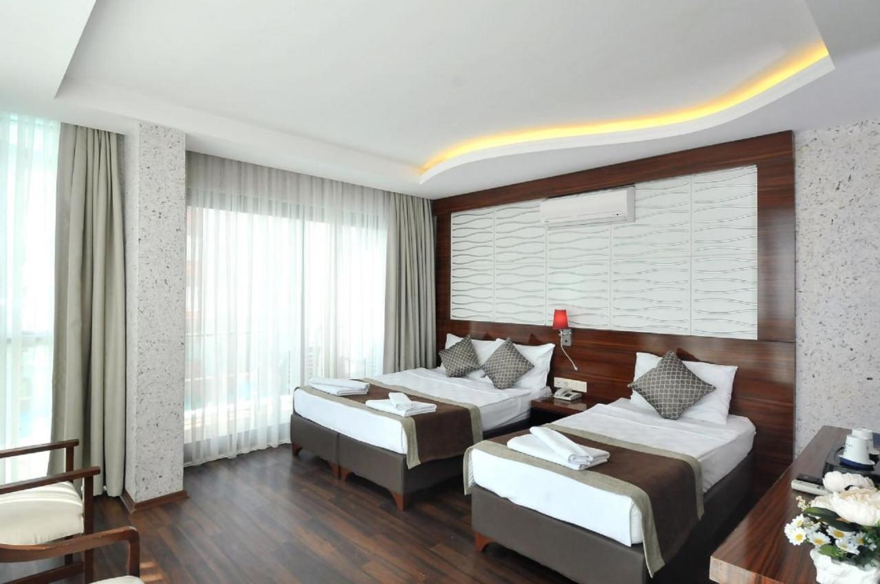 Uk Blue Coast Hotel (Adults Only) Алания Экстерьер фото